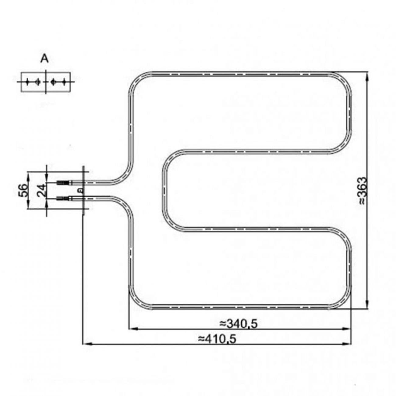 GREJAČ CG-1300W 230V BEKO M thumbnail 2