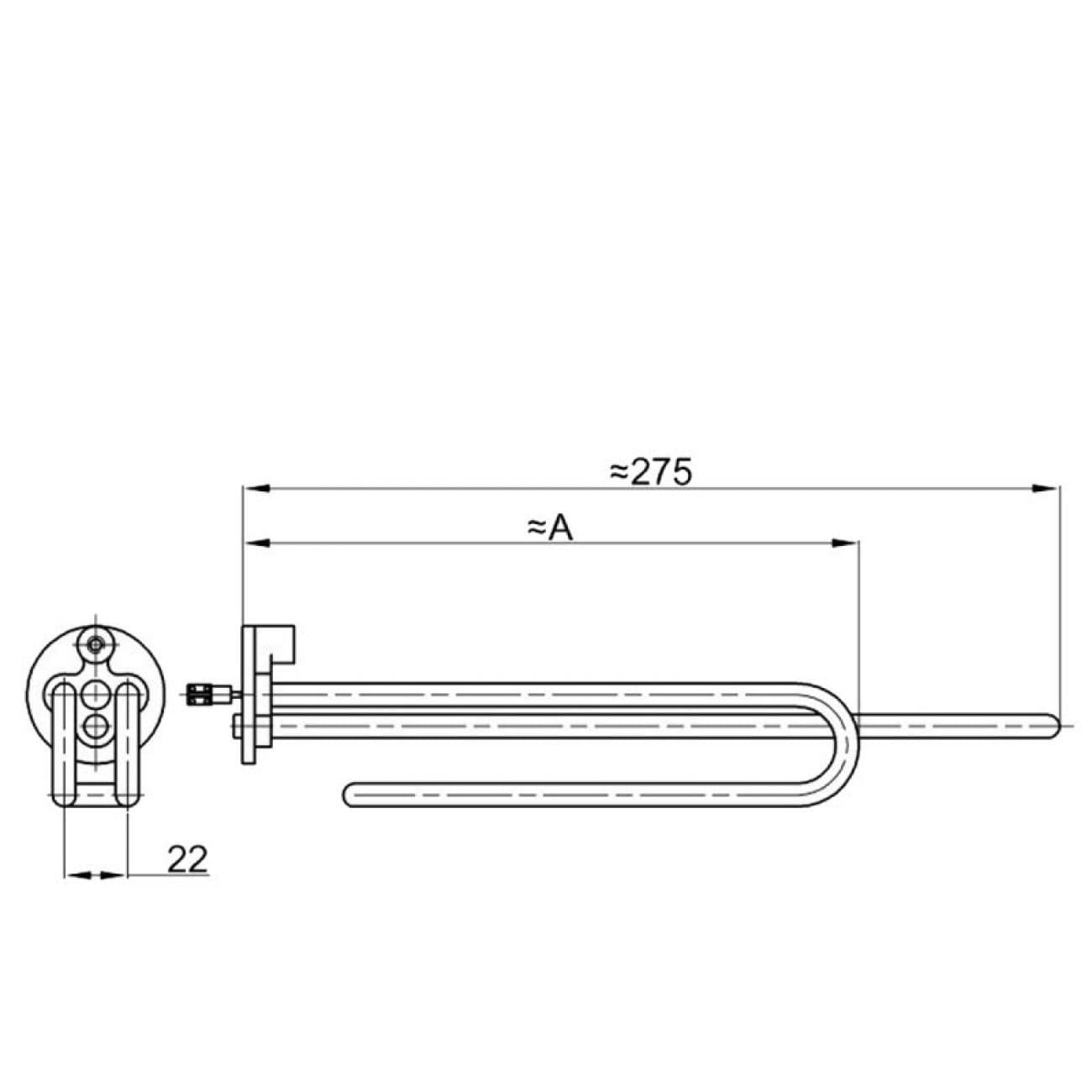 GREJAČ GB-2000W 230V GORENJE, METALAC. KONČAR thumbnail 2