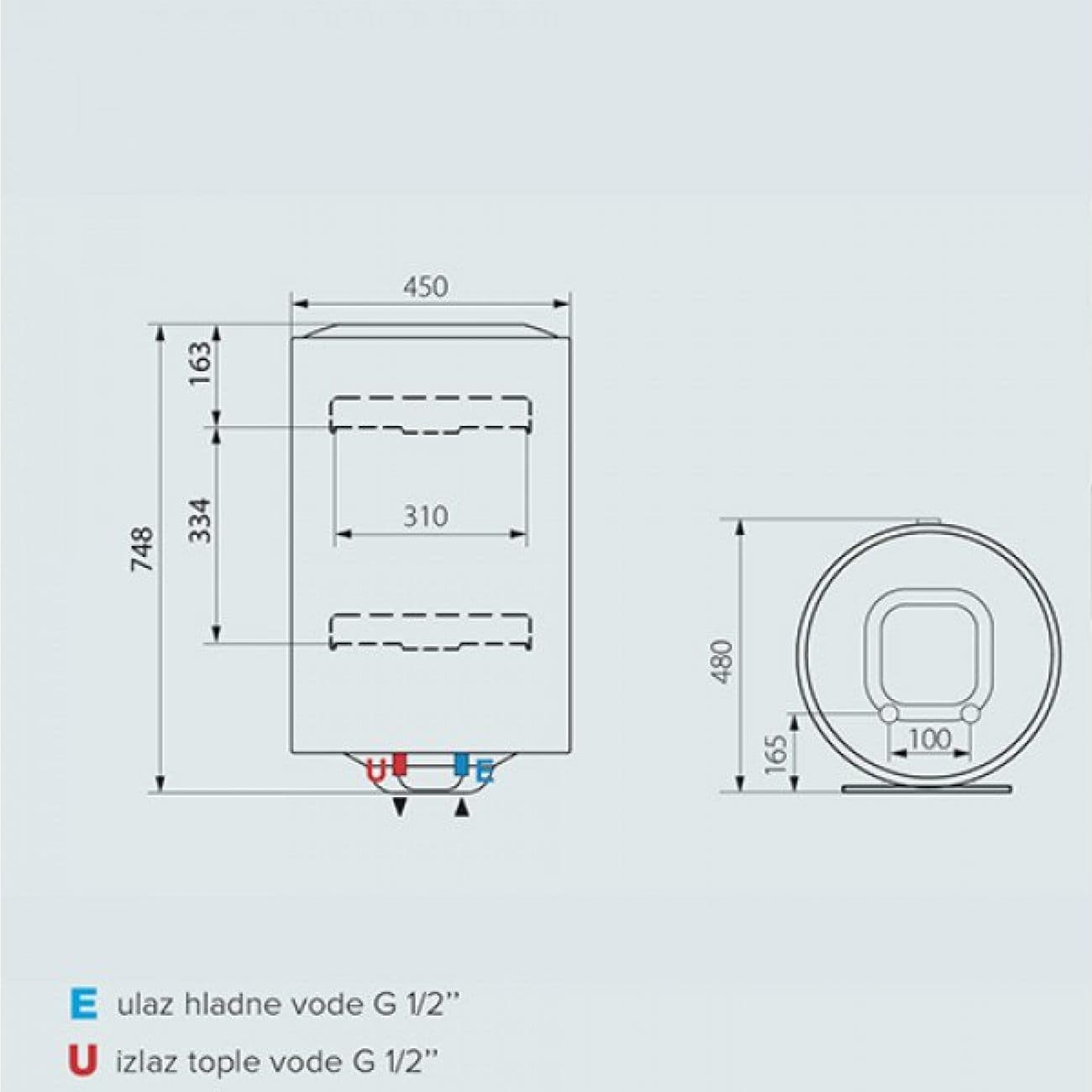 ARISTON 80L PRO R1 thumbnail 2