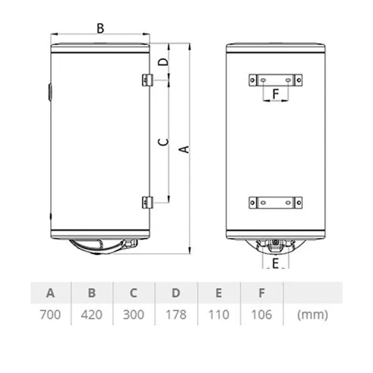 TERMORAD KLASIK 60L BTCR thumbnail 2