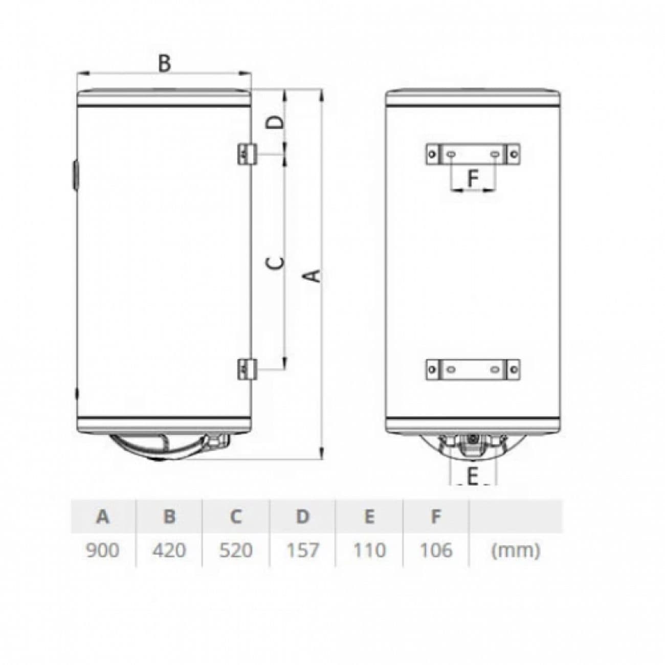 TERMORAD KLASIK 80L BTCR thumbnail 2