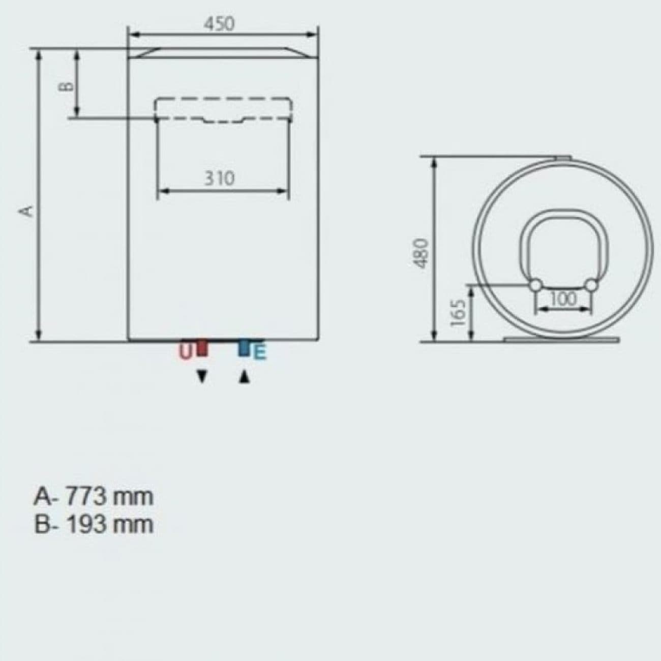 ARISTON 80L LYDOS thumbnail 3